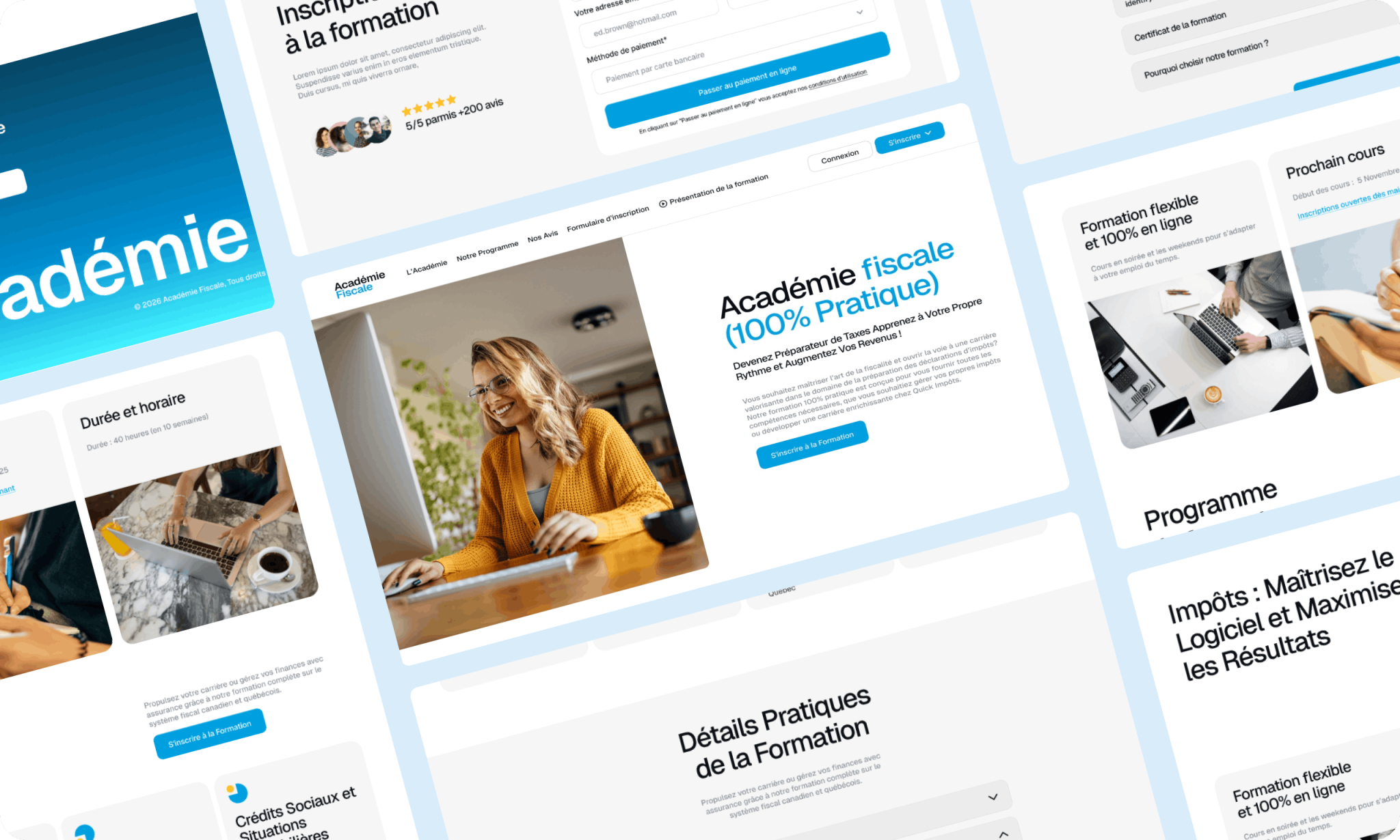 academiefiscale Website cover